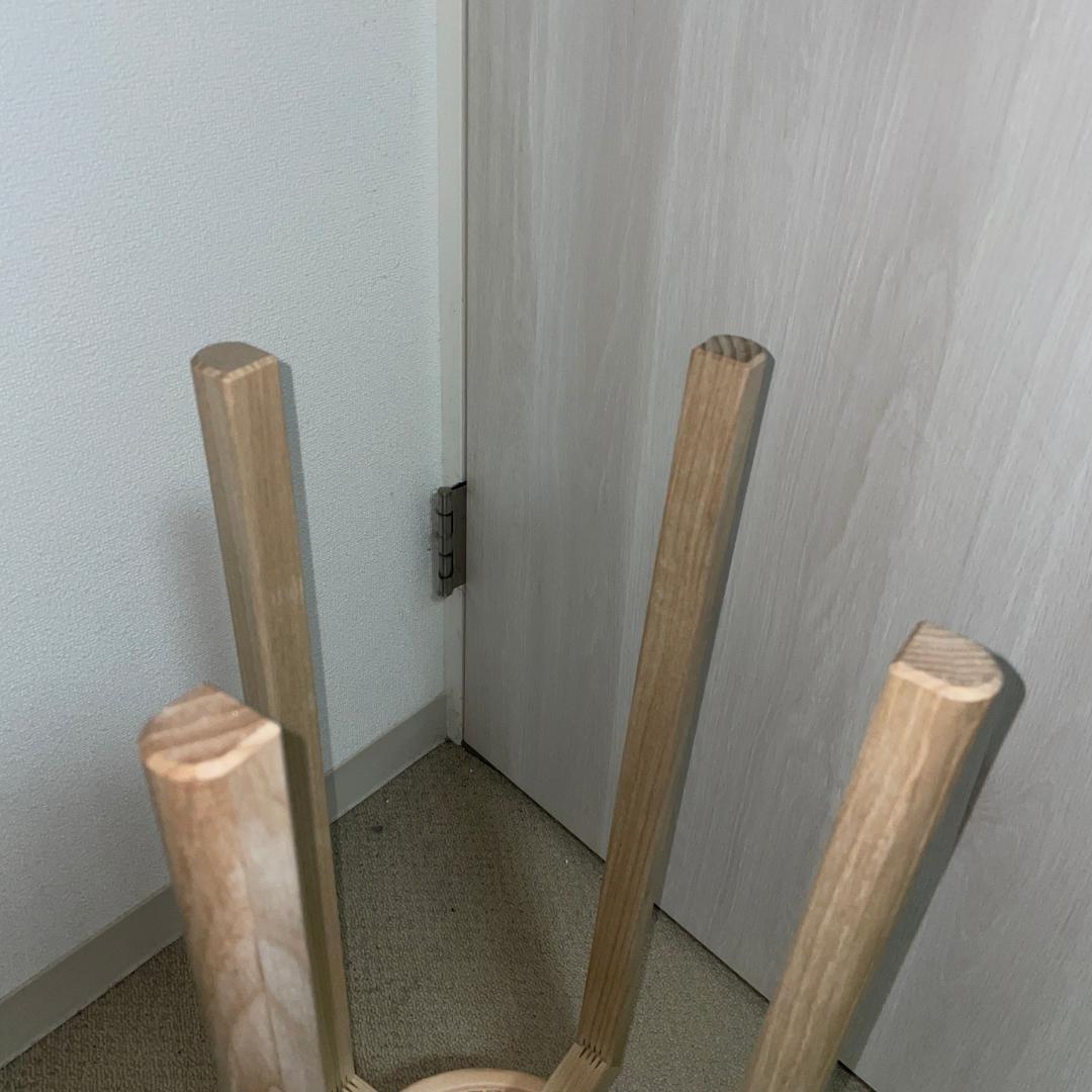 美品 匠工芸 TAKUMI マッシュルームスツール 日本製家具 Mサイズ