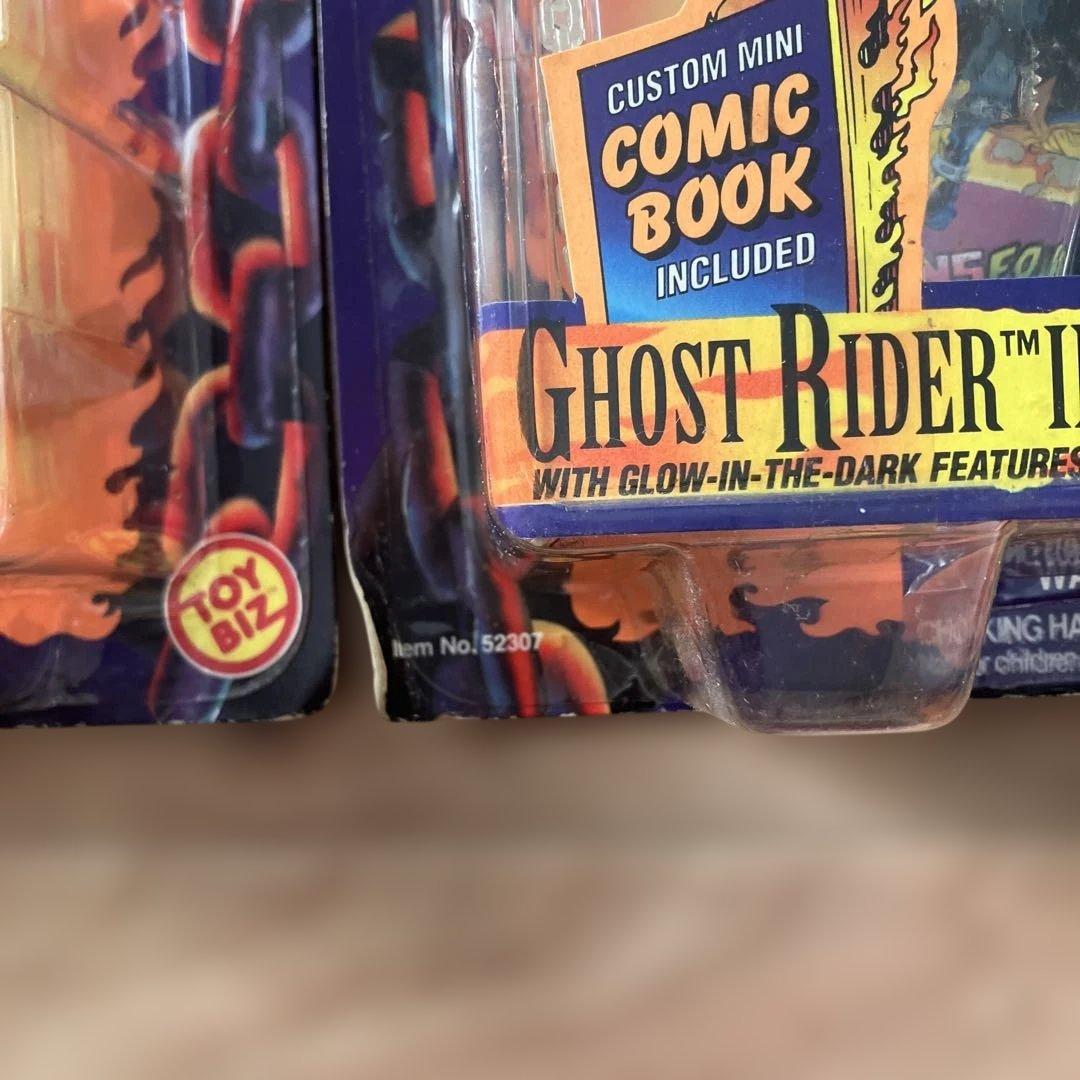 toybiz ghost rider ゴーストライダー　フィギュア　二体　セット