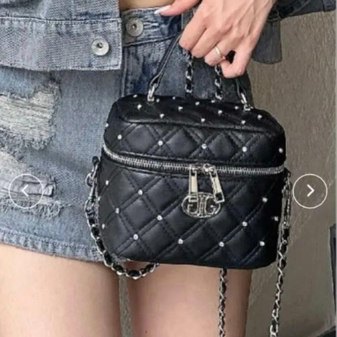 Azuki 様。GYDA ラインストーンキルティングBAG