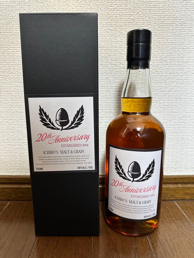 【最終値下げ】秩父蒸溜所 20th Anniversary イチローズモルト