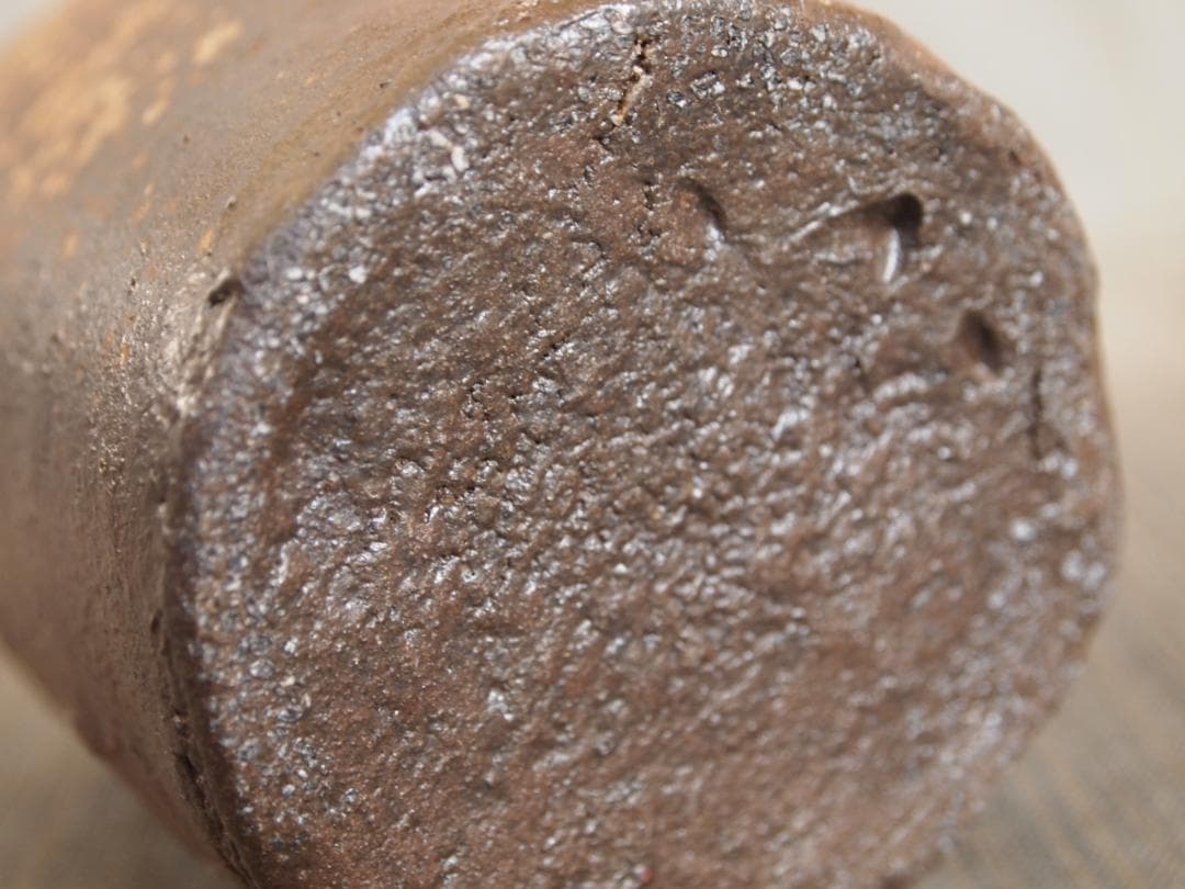 人気作家★竹中健次【師：伊勢崎淳】★備前麦酒呑★共箱・布・栞