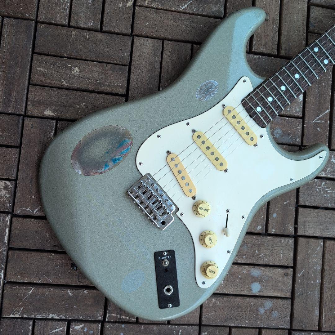 JAPANビンテージ Fresher ストラト9VブラスターSW付！