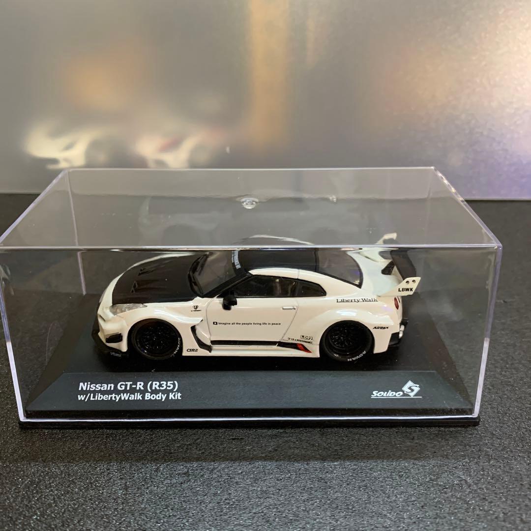 773 ソリド リバティウォーク R35 GTR 1/43ダイキャスト ミニカー