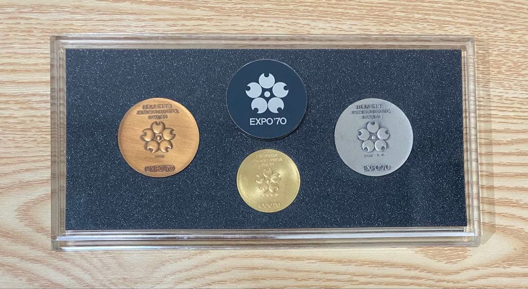 【Konkonkon】日本万国博覧会記念メダルEXPO'70／金・銀・銅