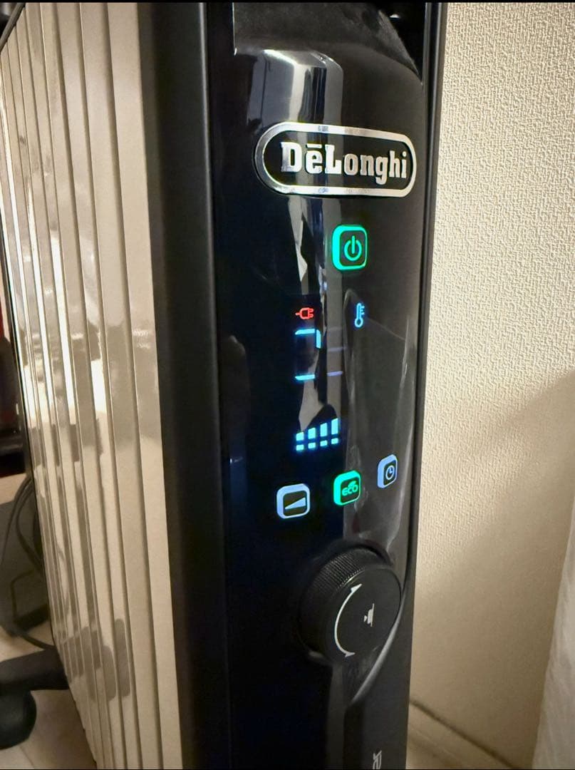 【美品】デロンギ マルチダイナミックヒーター MDHU15-BK 液晶のみ不良