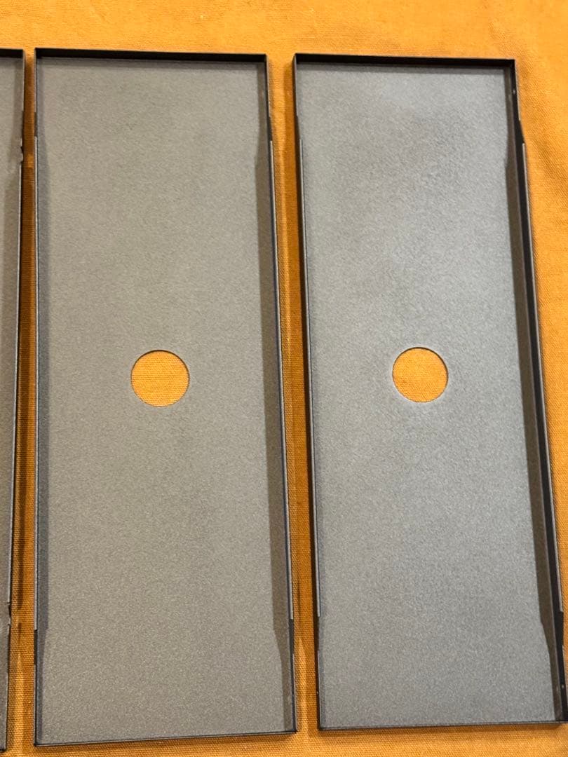 スノーピーク ステンレストレー1ユニット×2ハーフユニット×2 ブラック