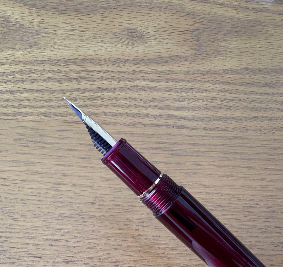 プラチナ 万年筆 センチュリー #3776 ブルゴーニュ EF