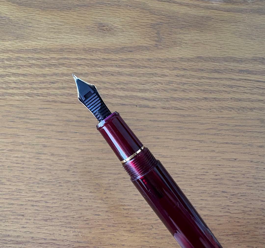 プラチナ 万年筆 センチュリー #3776 ブルゴーニュ EF