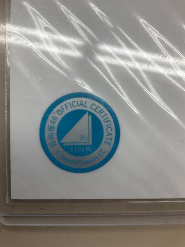 4回目のひな誕祭 日向坂46 9th制服 正源寺陽子 直筆サイン入り 生写真