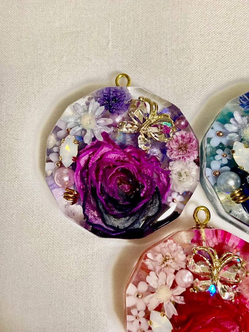 《専用》ハンドメイドネックレス　オルゴナイト　8点