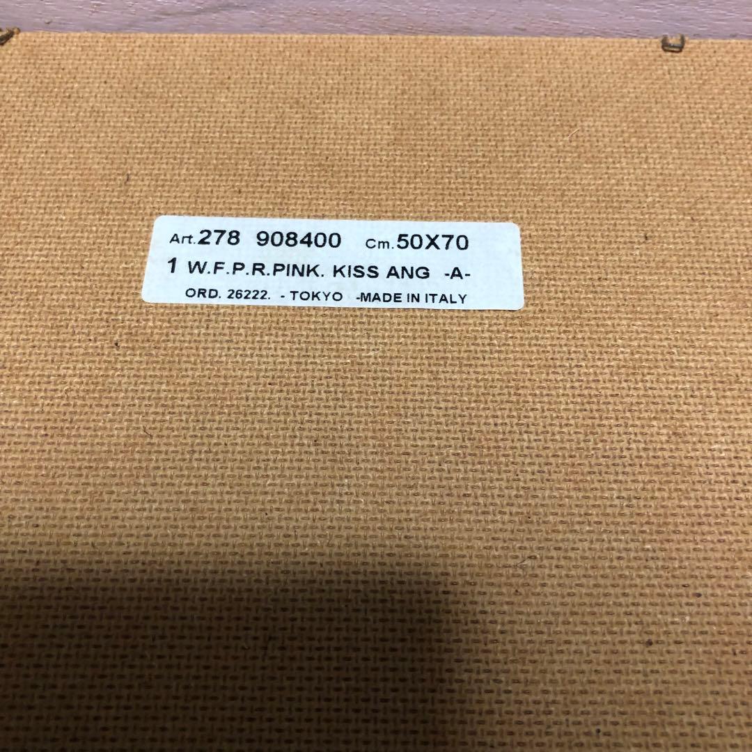 天使のキス アート作品 50x70cm