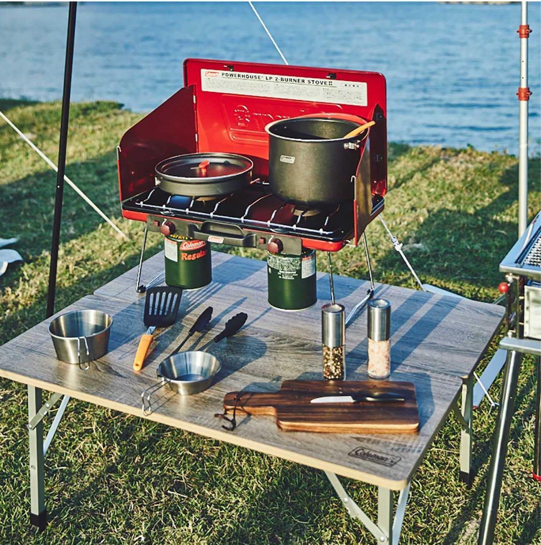 Coleman コールマン 折りたたみテーブル アウトドア キャンプ 高さ調整