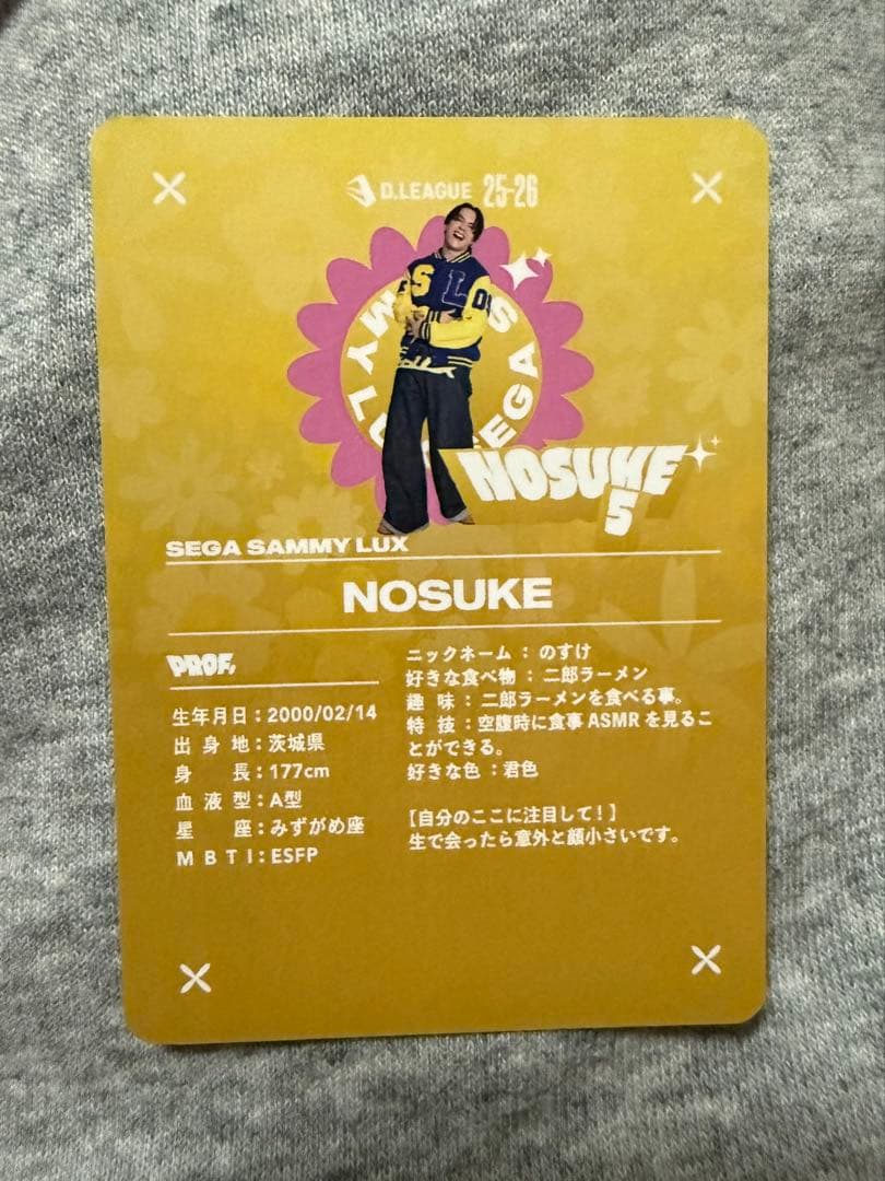 Dリーグ NOSUKE キラ トレカ