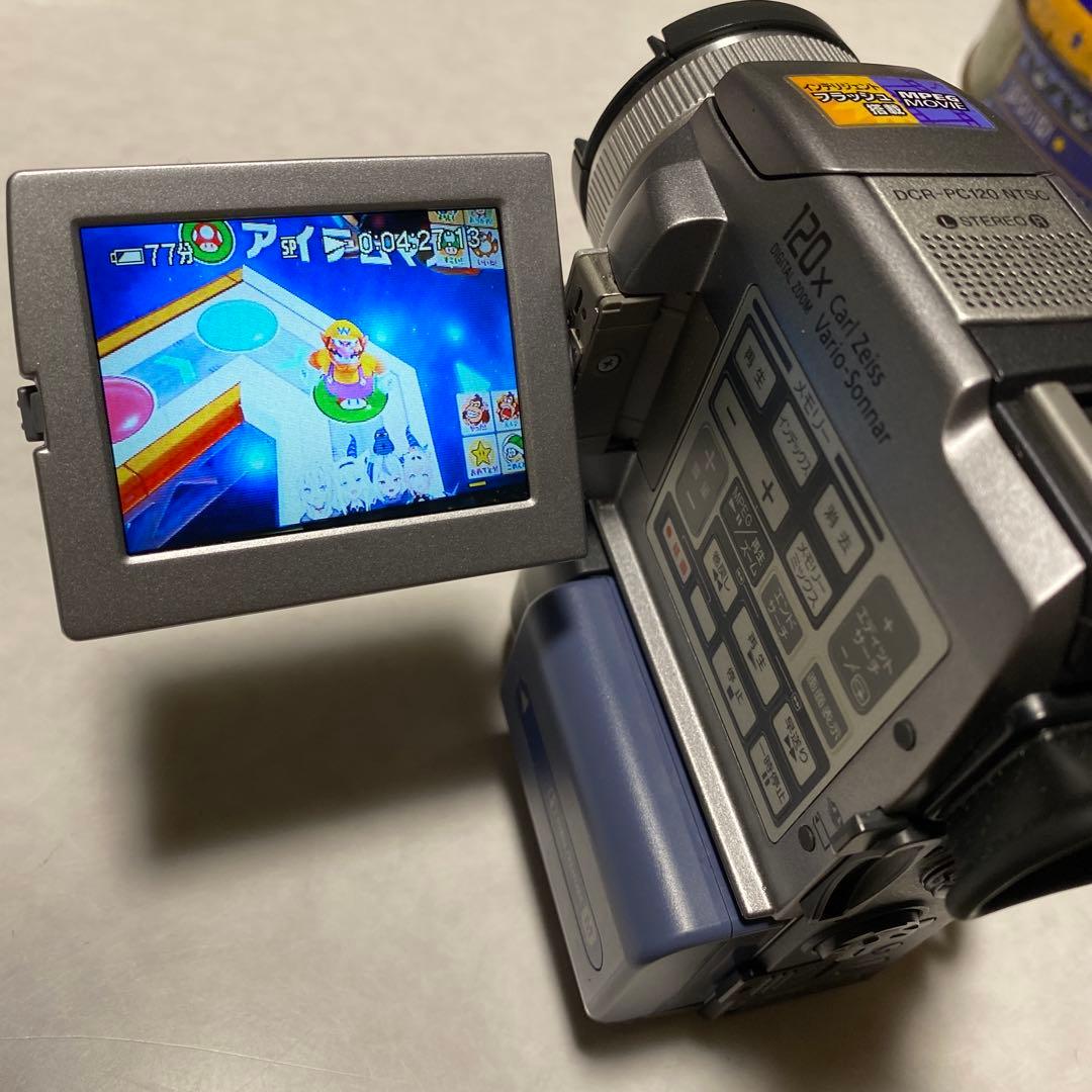 美品動作品　SONY miniDV HANDYCAM DCR-PC120 ⑨