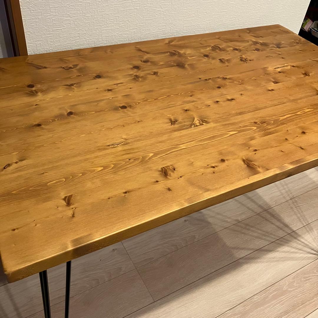 【4/25までに売切希望】LOWYA 天然木ダイニングテーブル 120cm