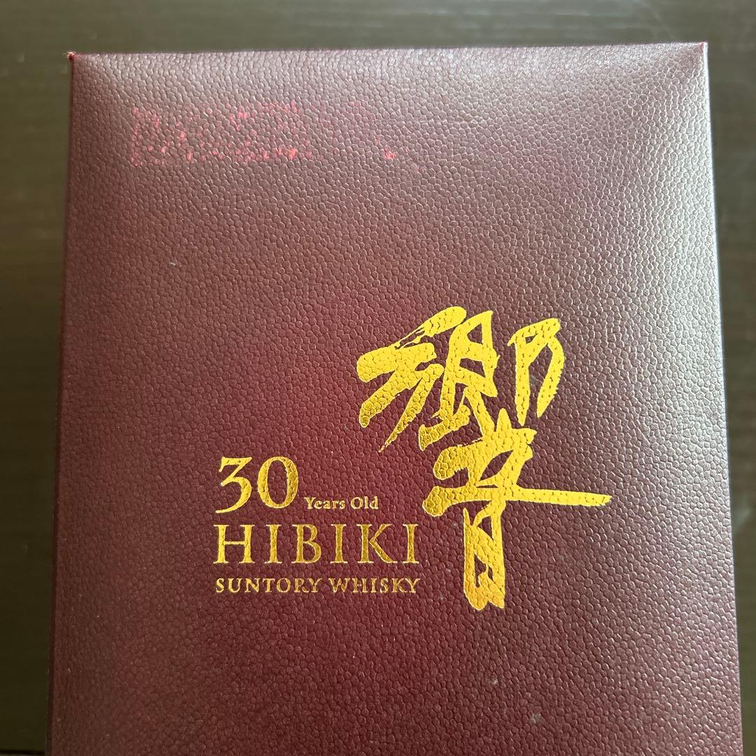 【未洗浄空瓶•化粧箱】Hibiki 響30年 ウイスキー