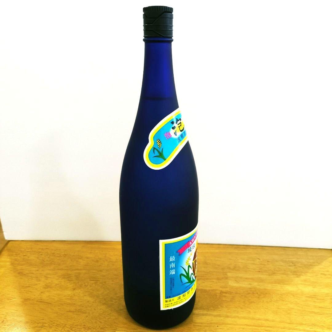 波照間酒造　泡盛 泡波 一升 16年古酒 (激レア瓶　ブルーボトル)