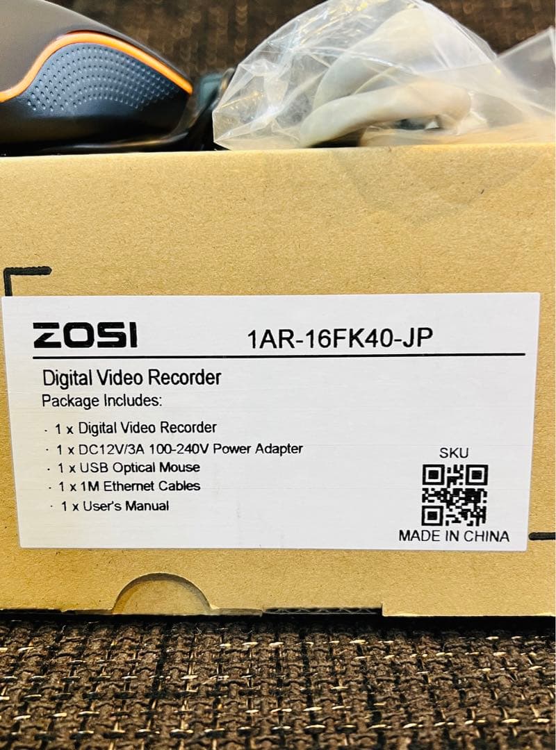 ZOSI 防犯レコーダー 1080P 16ch hdd4TB