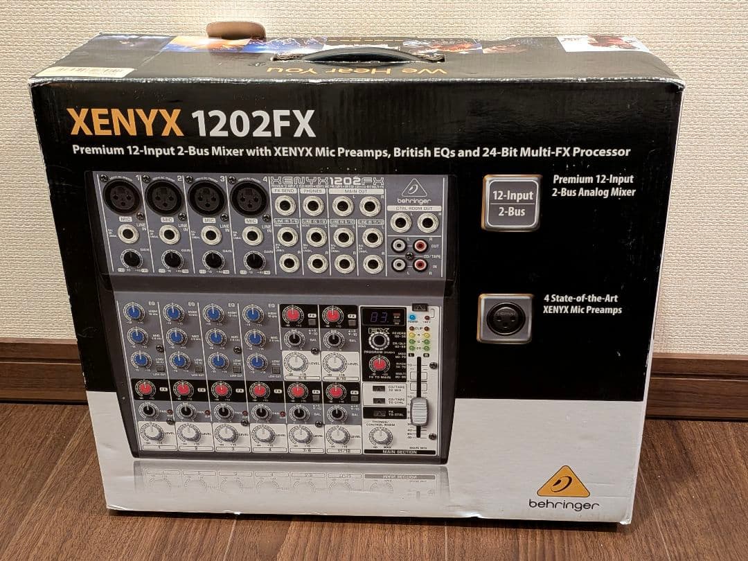 Behringer XENYX 1202FX アナログミキサー