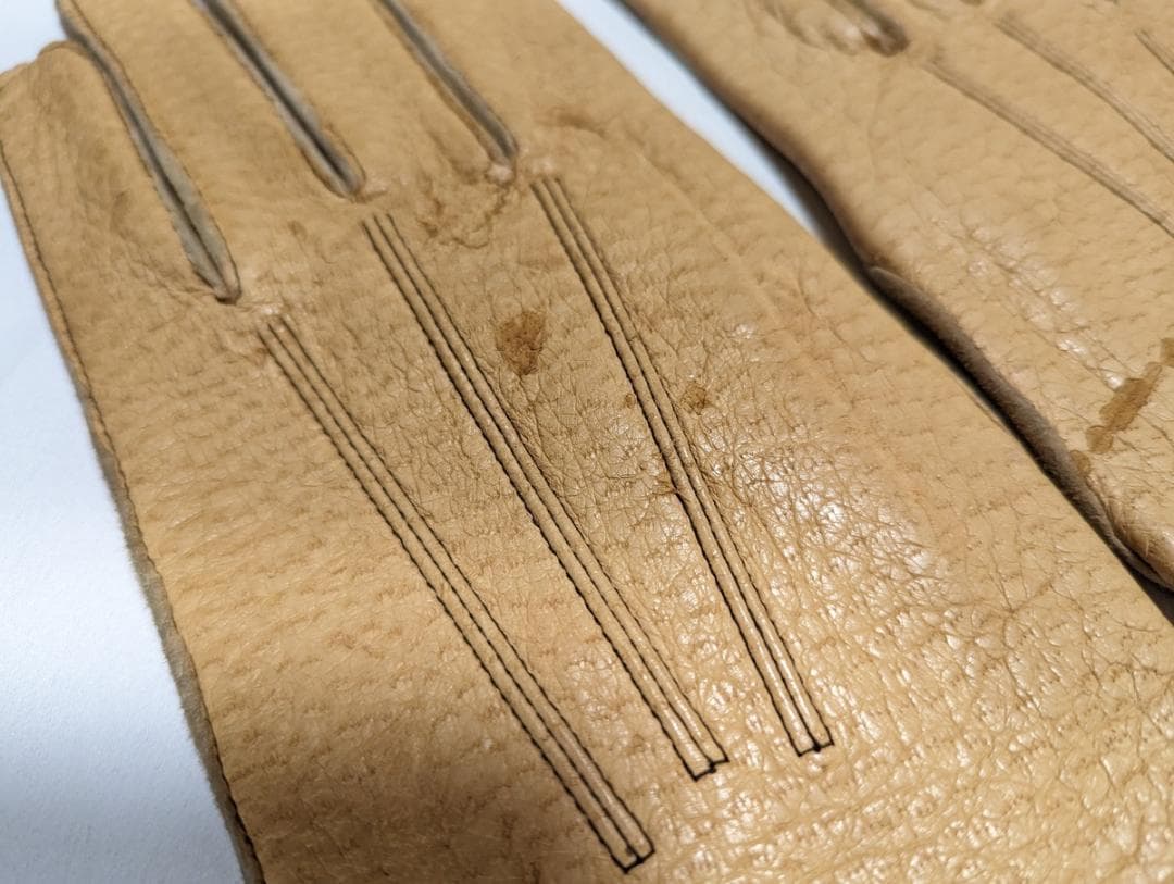 英国製ペッカリーグローブ 革手袋 Austin Reed 40sヴィンテージ