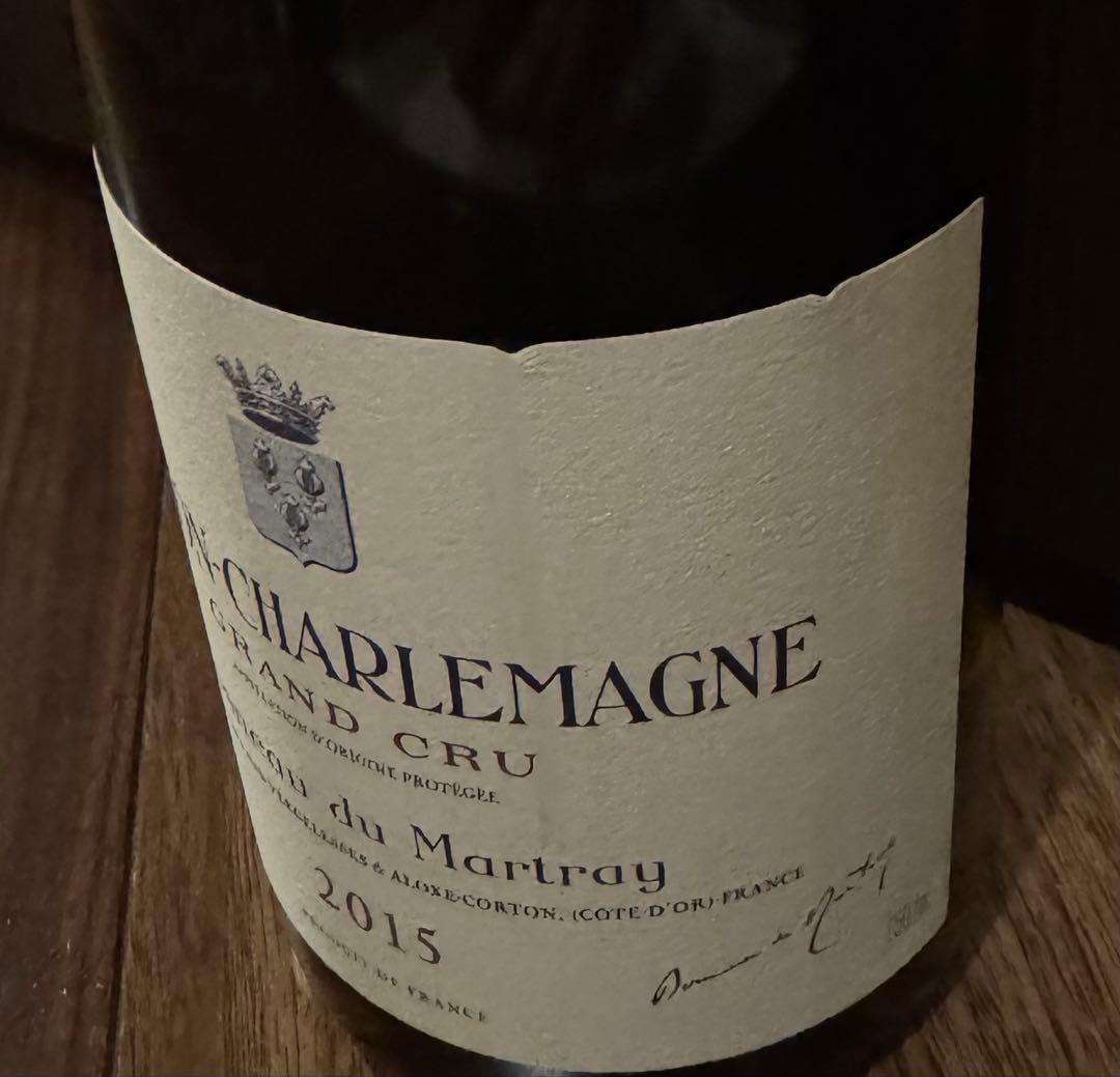 ボノー デュ マルトレイ コルトン シャルルマーニュ2015