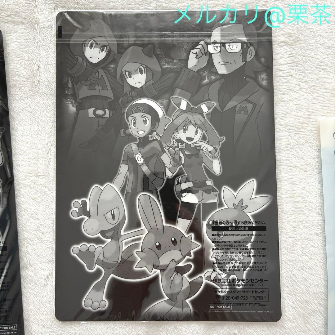 【ポケモンORAS】ポケモンセンター限定購入特典　ニューホウエンアートブック他