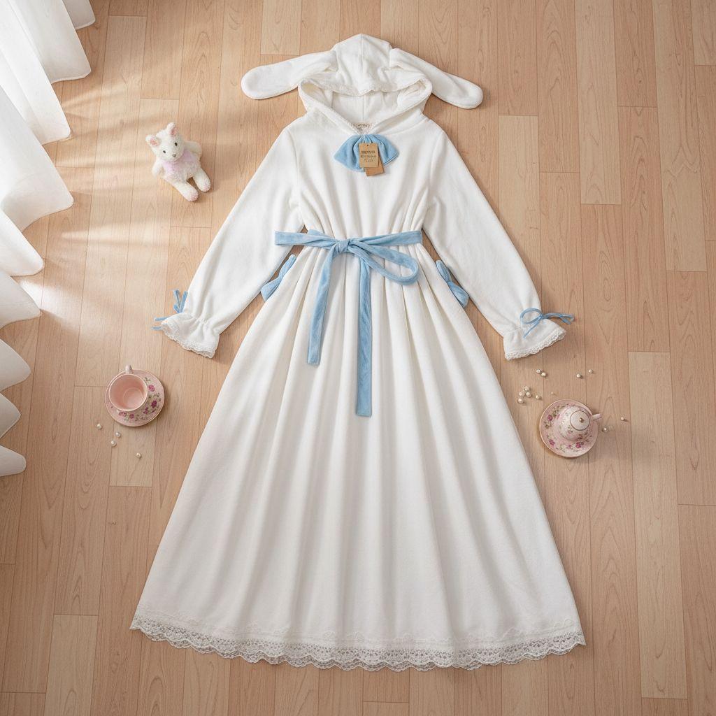 新品未使用　フェイバリット　サンリオ　シナモロール　着る毛布　ルームウェア