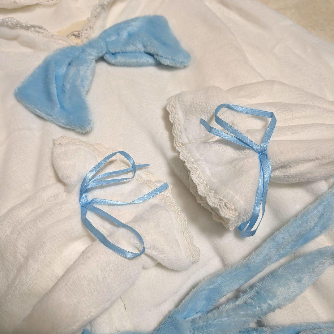 新品未使用　フェイバリット　サンリオ　シナモロール　着る毛布　ルームウェア