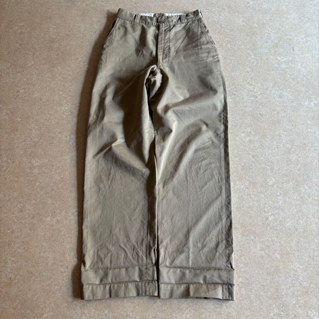 60s us army チノパン　米軍実物　アメリカ製
