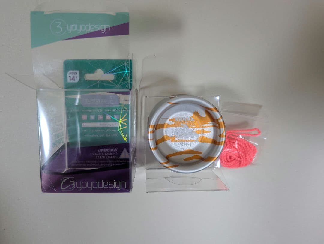 C3 yoyodesign /バステト2/ヨーヨー シルバーオレンジ　すだちくん