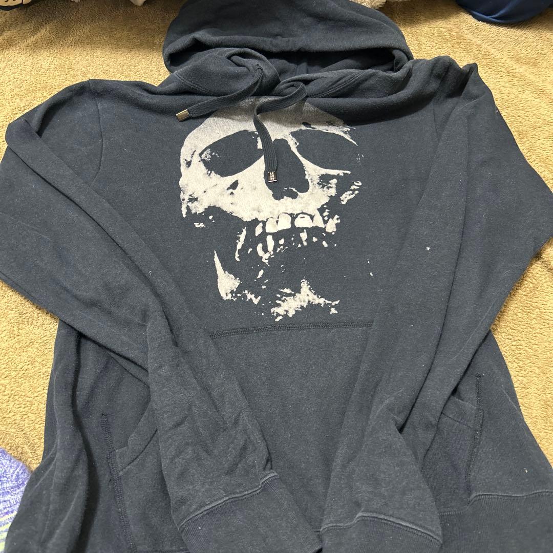 HYSTERIC GLAMOUR スカルプリント パーカー M
