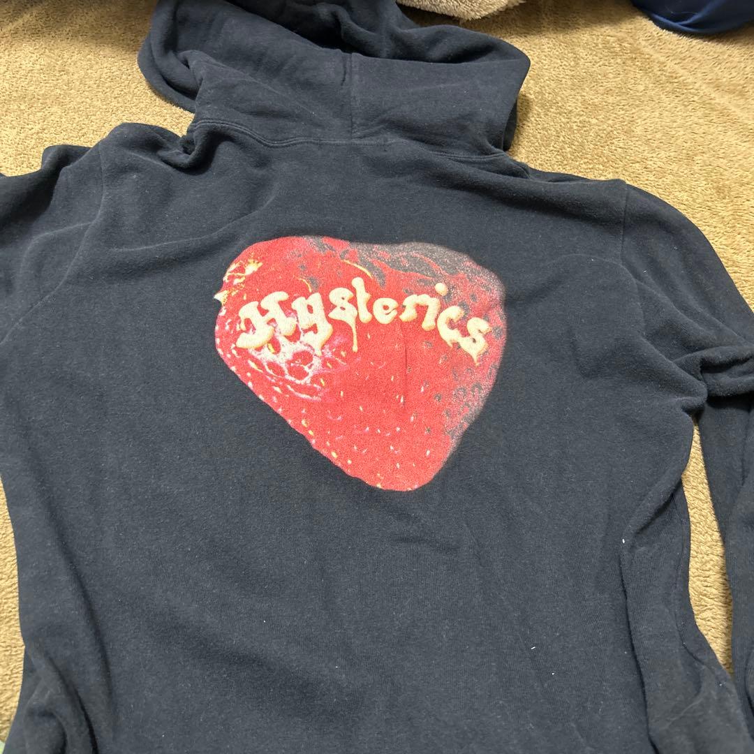 HYSTERIC GLAMOUR スカルプリント パーカー M