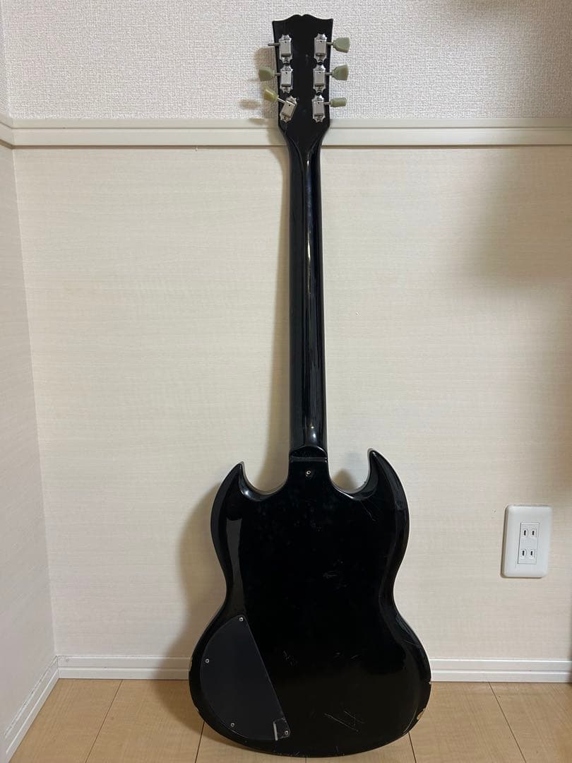 Maison SGスタイル エレキギター ブラック