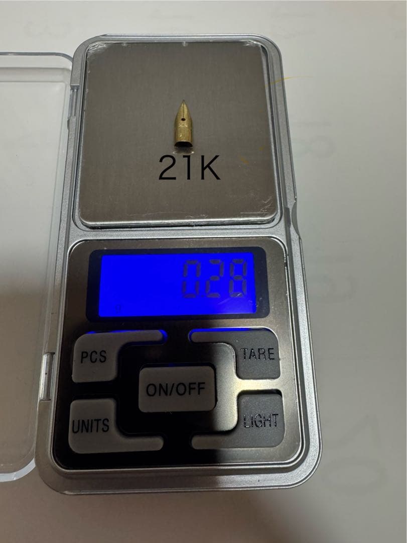 ペン先 21K 18K 10K 14K