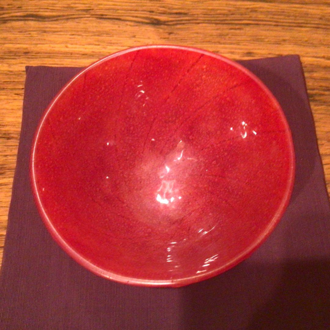 大室桃生さん　パート・ド・ヴェール　ガラスボウル