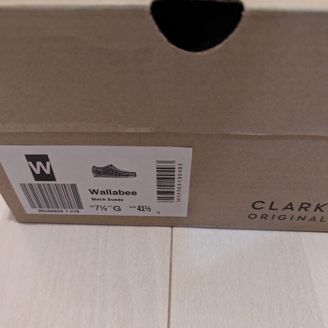 CLARKS クラークス ワラビー ブラックスエード