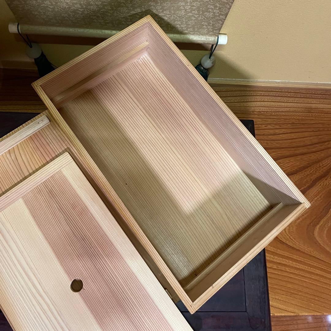 【激レア品】白木の生舟 [特大] 蕎麦保存箱 蕎麦道具 古民具 ビンテージ