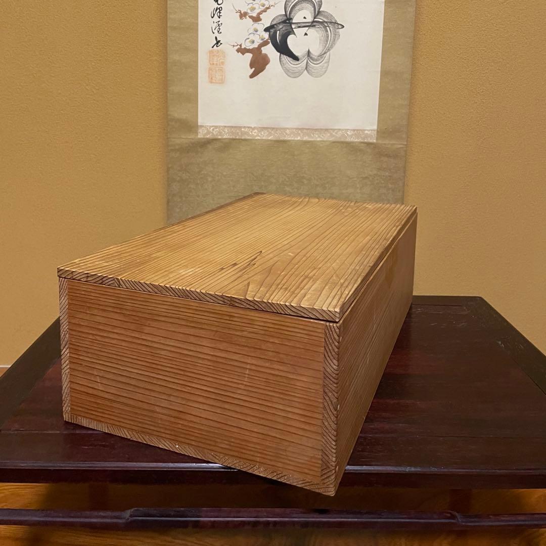 【激レア品】白木の生舟 [特大] 蕎麦保存箱 蕎麦道具 古民具 ビンテージ