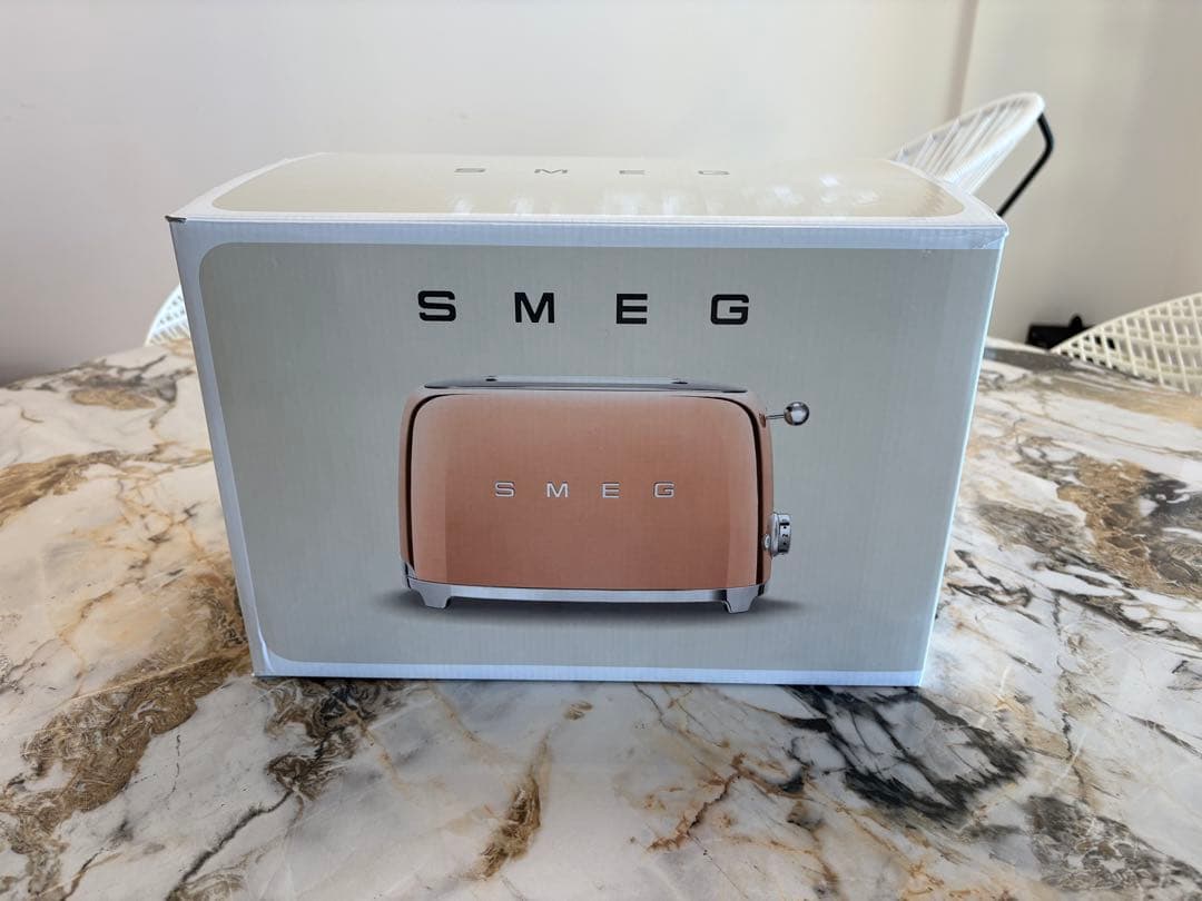 SMEG トースター ローズゴールド
