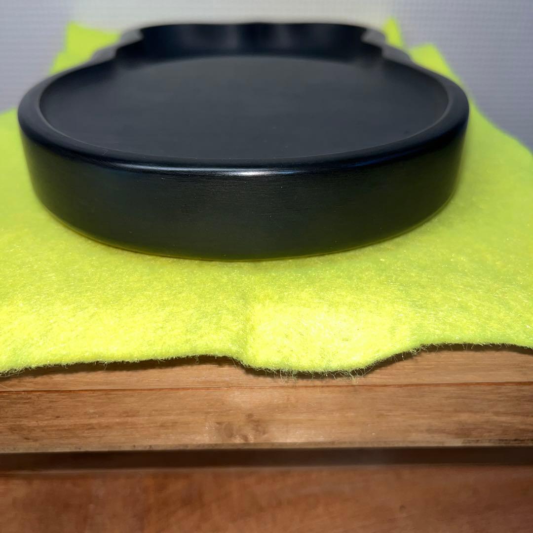 ⭕️雨畑硯　特殊研　名工　正峯　新品美品　四六寸大　希少美しい　女性好み