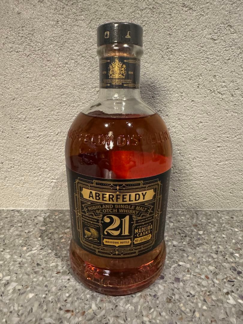 アバフェルディ Aberfeldy 21年 シングルモルトウイスキー