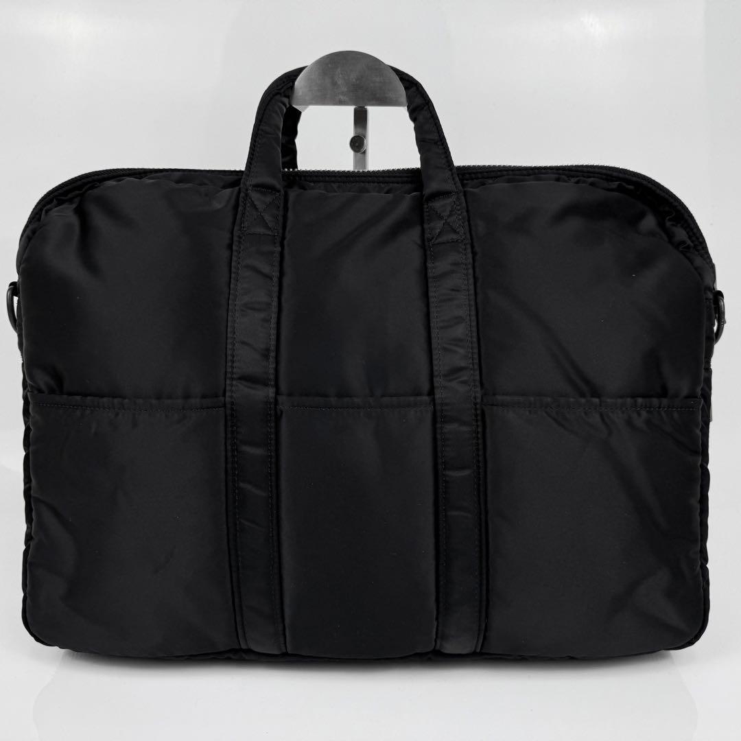 【A4対応/美品】PORTER ポーター タンカー 2WAY ビジネスバッグ 黒