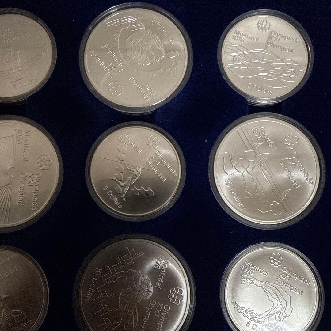 記念銀貨　カナダオリンピック　1976年　28枚