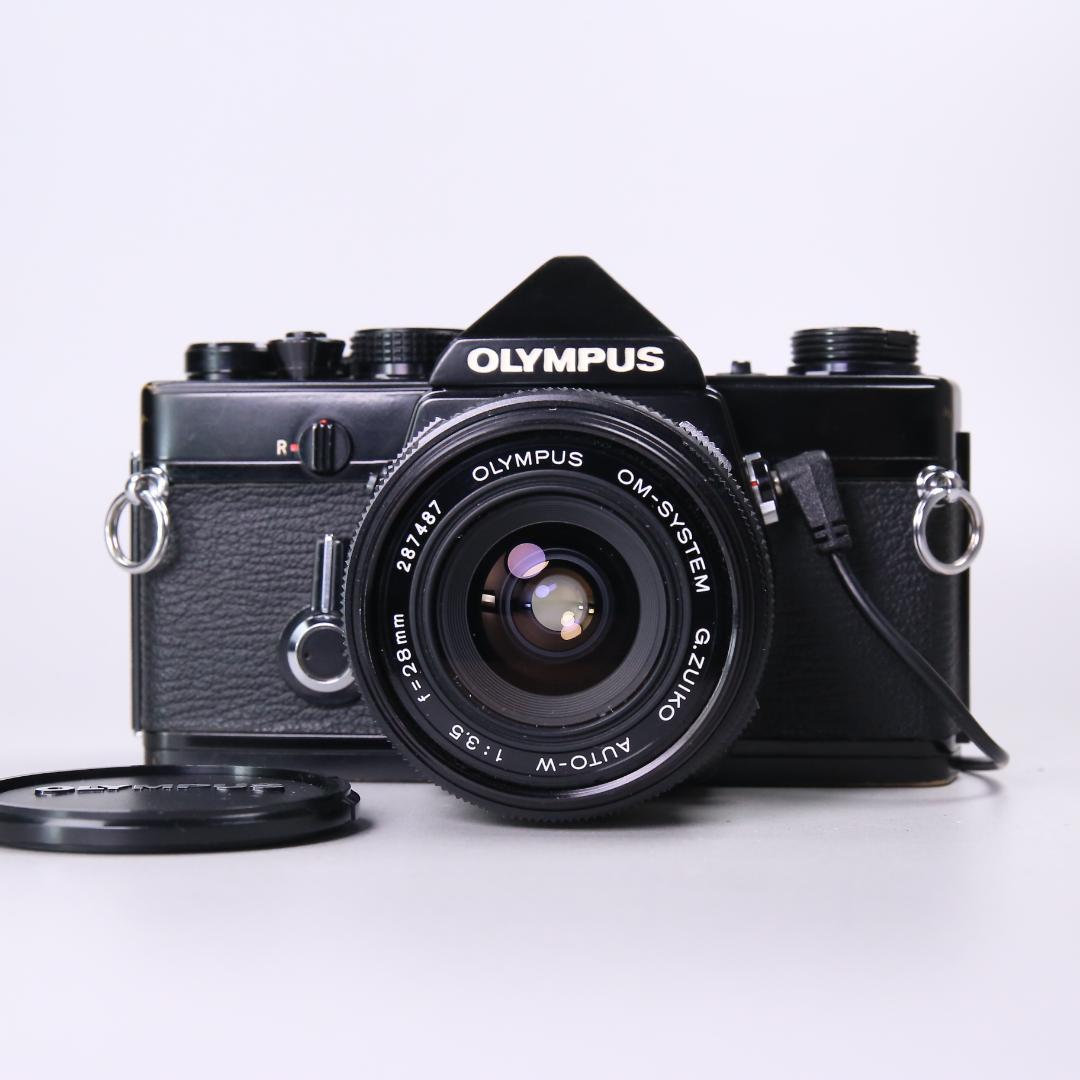 ☆腐食なし！良品☆OLYMPUS OM-1 28mm F3.5　＃482
