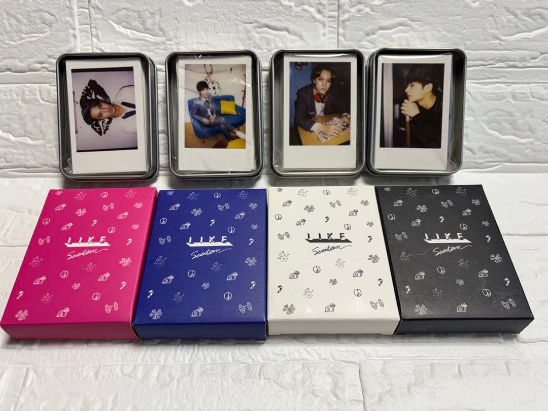 Like Seventeen Boys Wish アンコンフォトカードDセット