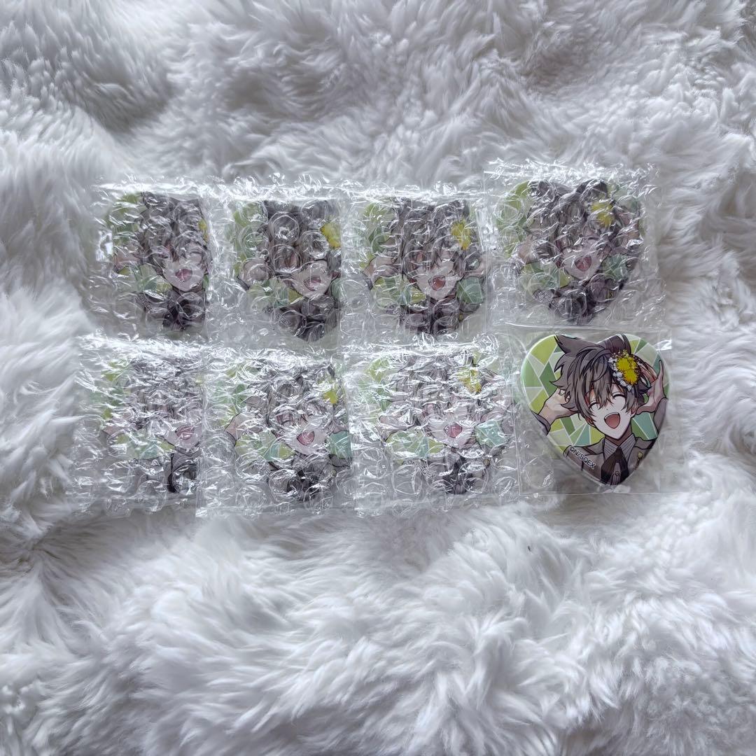 郡司晃 ハート缶バッジ