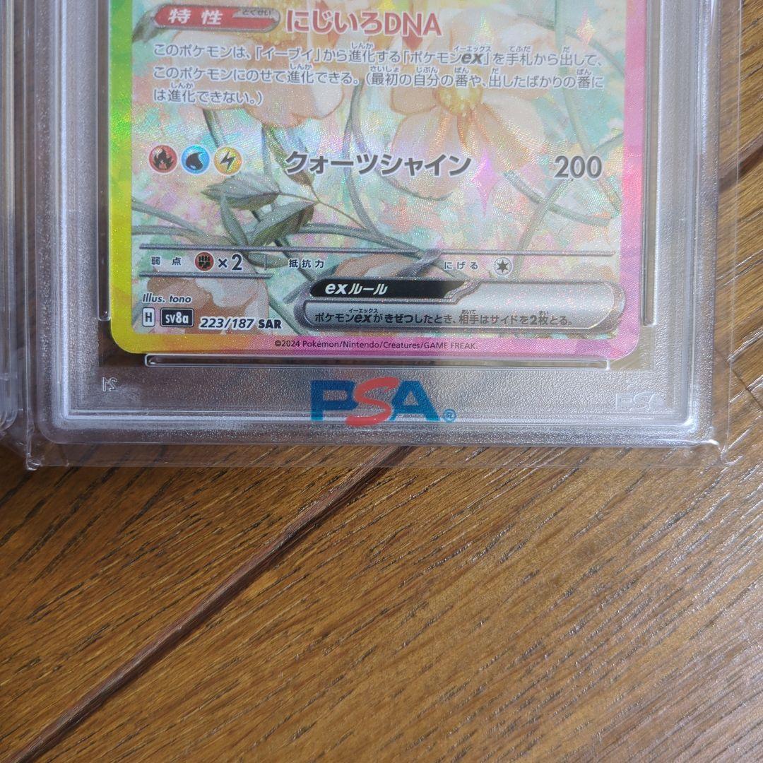 PSA10 ブラッキー.イーブイex sar テラスタルフェス収録
