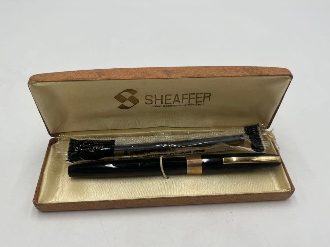 SHEAFFER シェーファー 万年筆 ブラック　18K