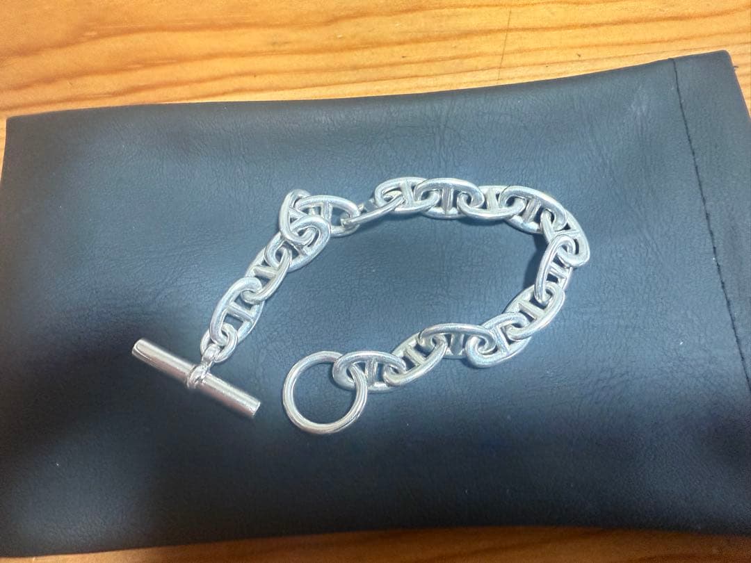 エルメス シェーヌ・ダンクル オマージュ　シルバー ブレスレット❗️SV925製