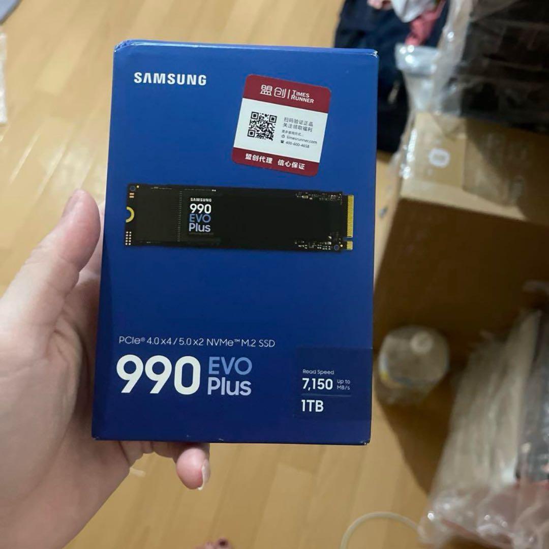 内蔵型SSD Samsung 990 EVO Plus 1TB SSD